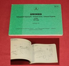 Ersatzteilliste Mercedes Unimog U 800 , Typ 403 Fahrgestell