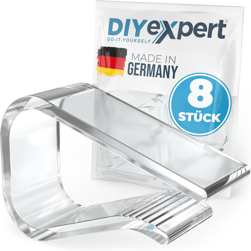 Tischtuchklammern transparent - tischtuchklammern,