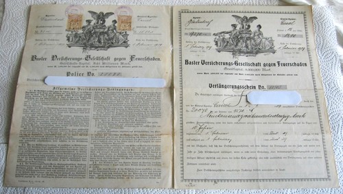 Historische policen basler - historische,