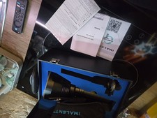 100000 Lumen Imalent MS18 LED Taschenlampe mit max. 100.000 Lumen, inklusive Akk