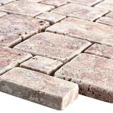 Naturstein Travertin Mosaik