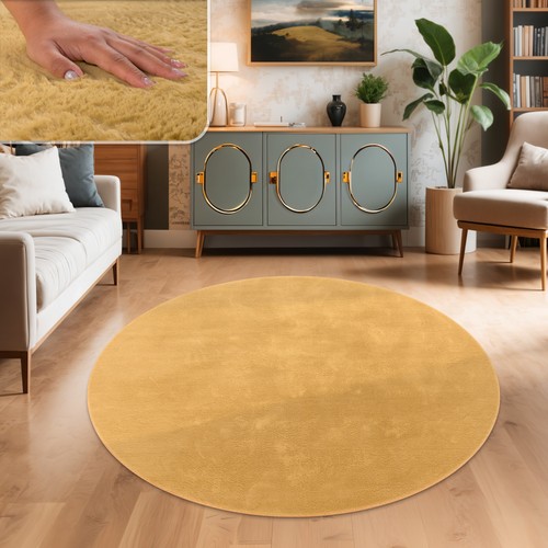 Teppich wohnzimmer kunstfell - teppich,