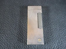 Dunhill Rollagas Feuerzeug Lighter Silber Komplett Überholt Garantie