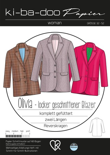 Schnittmuster kibadoo olivia - schnittmuster,