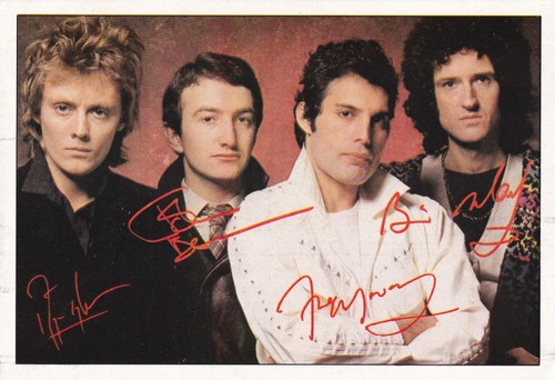 Queen bravo autogrammkarte - ,