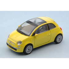 FIAT NUOVA 500 2007 YELLOW