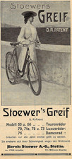 Anzeige werbung reklame - anzeige, 1907