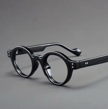 Lesebrille +3.50 Anti Blue Light Schwarz Unisex Brille Neu Rund Kunststoff