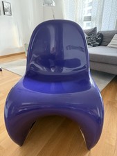 Vitra Panton Chair Lila 2 Stück in gutem Zustand, nur normale Gebrauchsspuren