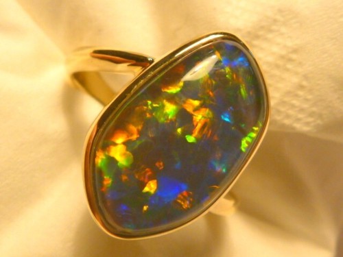 Womens opal ring ladies - womens,