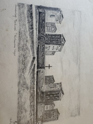 Alte bleistiftzeichnung 1931 - bleistiftzeichnung,