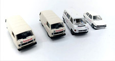 4 diverse PKW Kleinbuss Bully Deutsche Telekom  Modelleisenbahn   HO 1:87