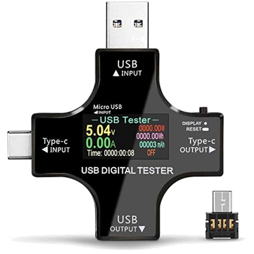 Usb multimeter typ - usb-multimeter, 2-in-1: