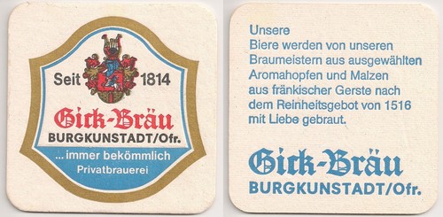 Gick bräu burgkunstadt - gick-bräu,,