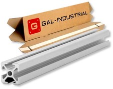 Alu Profil 20x20 mm Konstruktionsprofil Nut5 Aluminium AlClipTec für Bosch Item