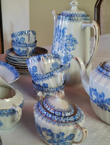 Kaffeegeschirr china blue - china,