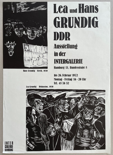 Plakat poster lea und - und, hans