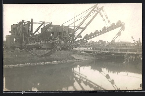 Foto schienenbagger im - foto-ak,