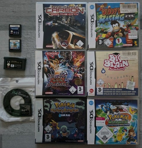 Nintendo spiele r4 - 8, +