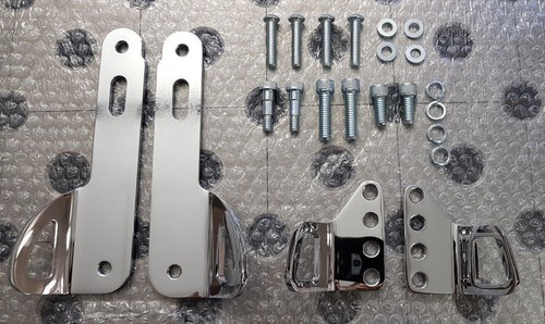 Spanngurthalterung set chrom - spanngurthalterung-set,