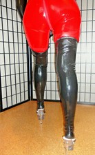 Latex Strümpfe Gr. L/ 39 - 42