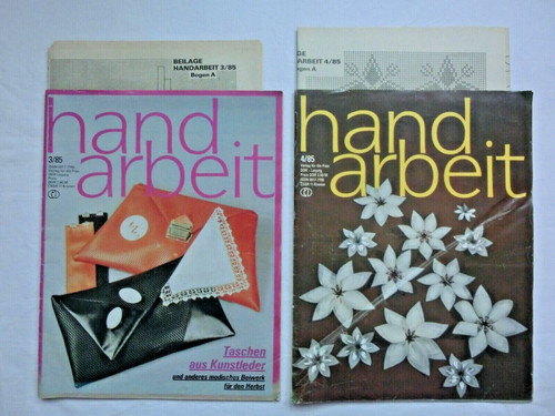 Ddr handarbeit hefte - handarbeit, 3/85