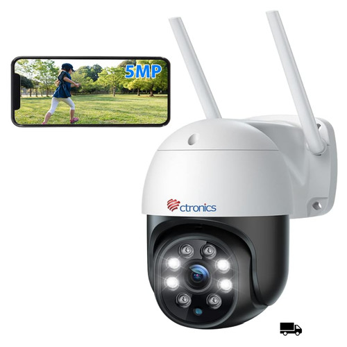 5mp ptz kamera outdoor mit - 5mp, ip