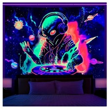 Schwarzlicht Wandteppich