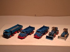 WIKING H0 SET PLANIERRAUPE+RADLADER+MAN 26.240 DHAK+MD 232 D 22 AK+MB SK 3538