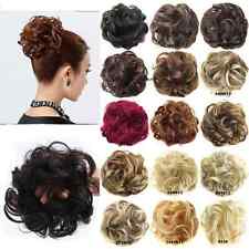 Scrunchie Haargummi Zopf Haarteil Haarverdichtung Haarband Zopfgummi 45 FARBEN!