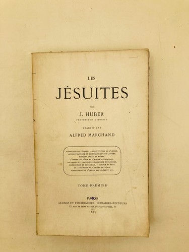Huber die jesuiten band - -,