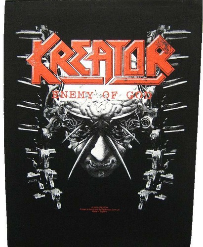 Kreator rückenaufnäher - kreator,