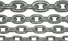 1 Meter Rundstahlkette V4A