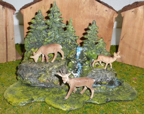 Rehe gebirgsbach hausser - am,