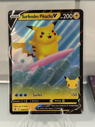 Surfendes pikachu - v,
