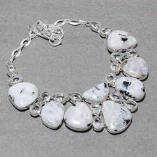 Regenbogen Mondstein weißer