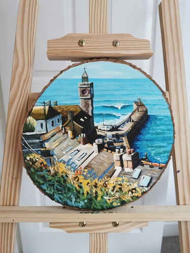 Rustikale landschaft meer - rustikale,