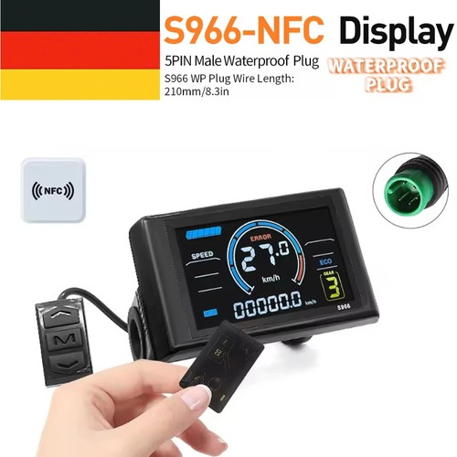 24v 72v s966 nfc lcd - s966-nfc,