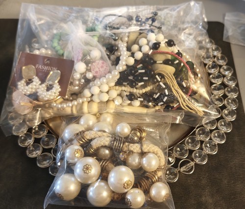 Modeschmuck konvolut perlen - modeschmuck, konvolut,