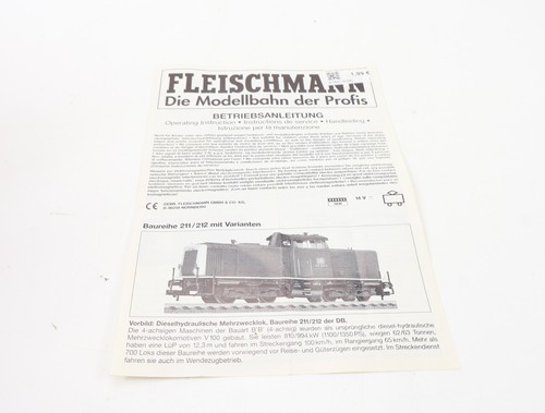 E1641 fleischmann - e1641, h0