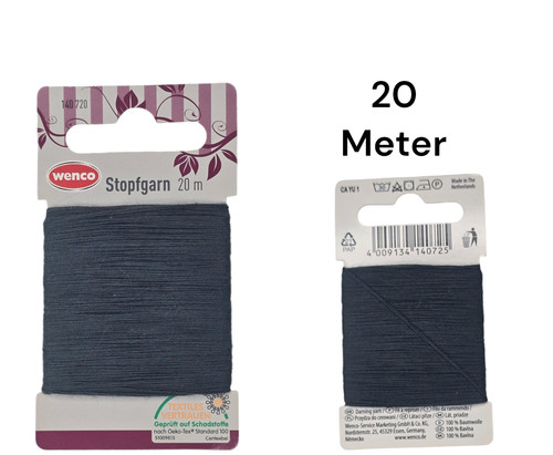 10x stopfgarn mit metern - stopfgarn, 20