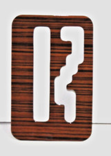 SCHALTKULISSE ECHTES ZEBRANO