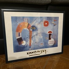 Wassily Kandinsky Rond et pointu, Rund und Spitz, 85cmx65cm mit Rahmen 