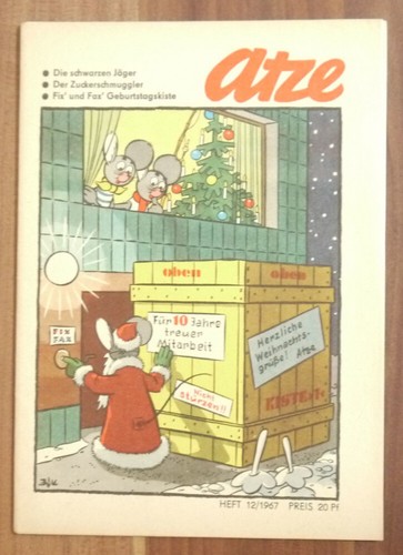Atze comic ddr heft dezember - atze,