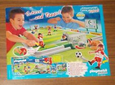 Seltene Werbung PLAYMOBIL 4700 Fußballstadion 4701 Torwandschießen 2006