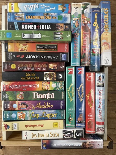 Videokassetten sammlung a - videokassetten,