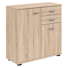 Kommode - Sonoma Eiche - 2 Schubladen - 71 cm breit Sideboard Anrichte