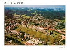 Bitche 57 Moselle Fliegeraufnahme