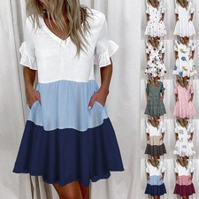 Damen Sommer Strand Boho