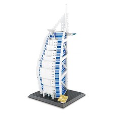 WANGE 5220 Burj Al Arab Hotel Modellbau Bausatz Architektur Detailgetreu